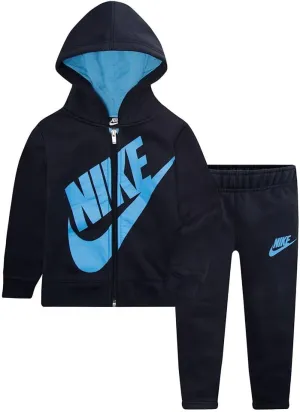 NIKE Children's Apparel Baby Boys Hoodie and Joggers 2-Piece Outfit Set, 24M