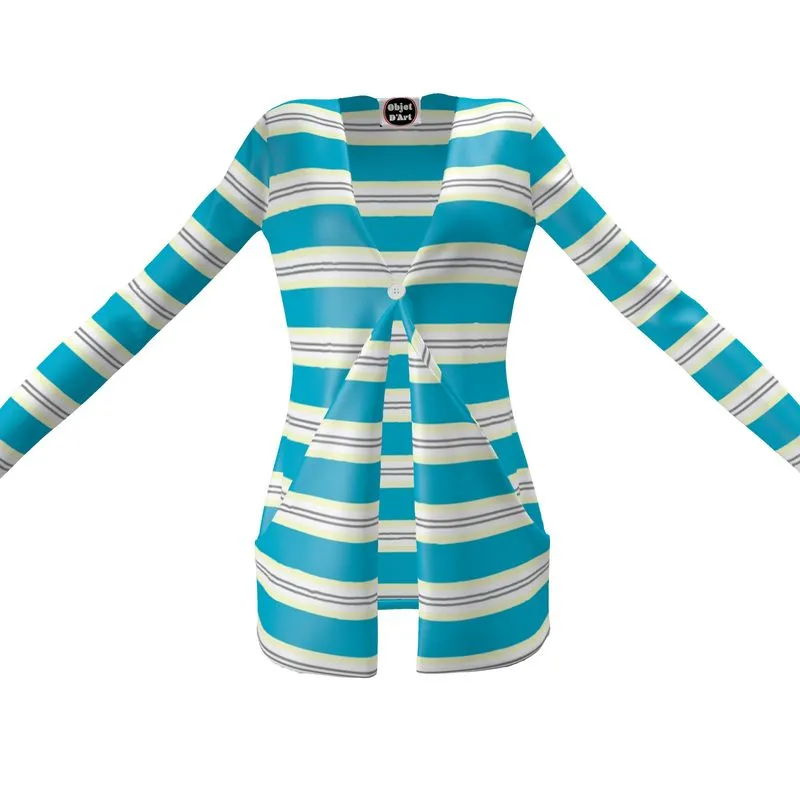 Pastel Ladies Cardigan With Pockets
