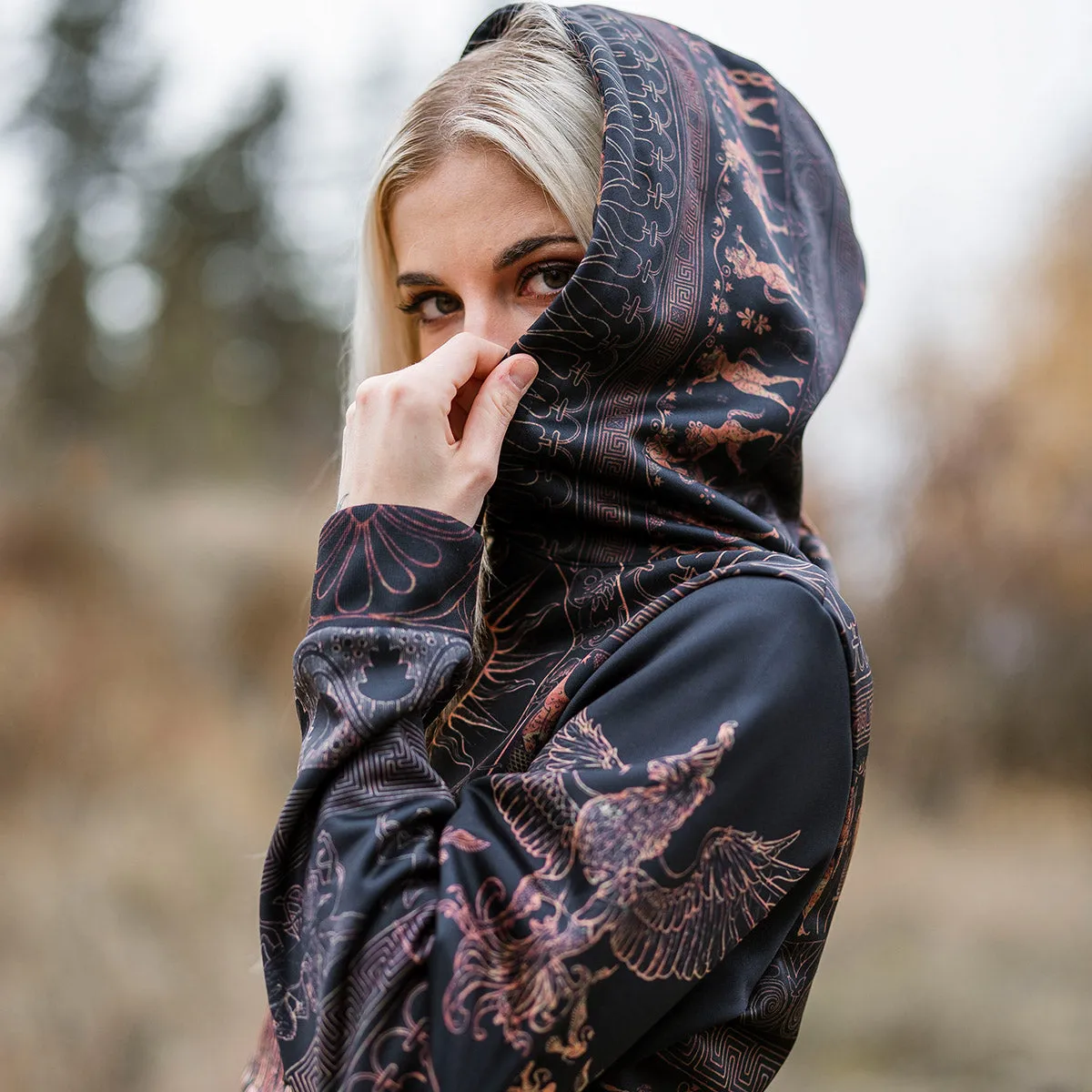 Phoenix Crop Hoodie