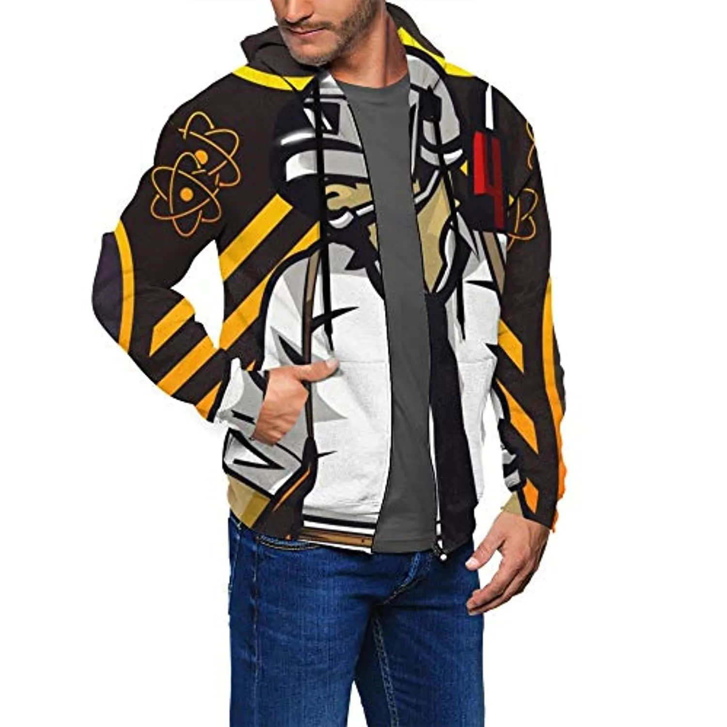 PUBG Hoodies - 3D Print Game Playerunknown's Battlegrounds Cartoon Character Pullover with Pockets Colorful