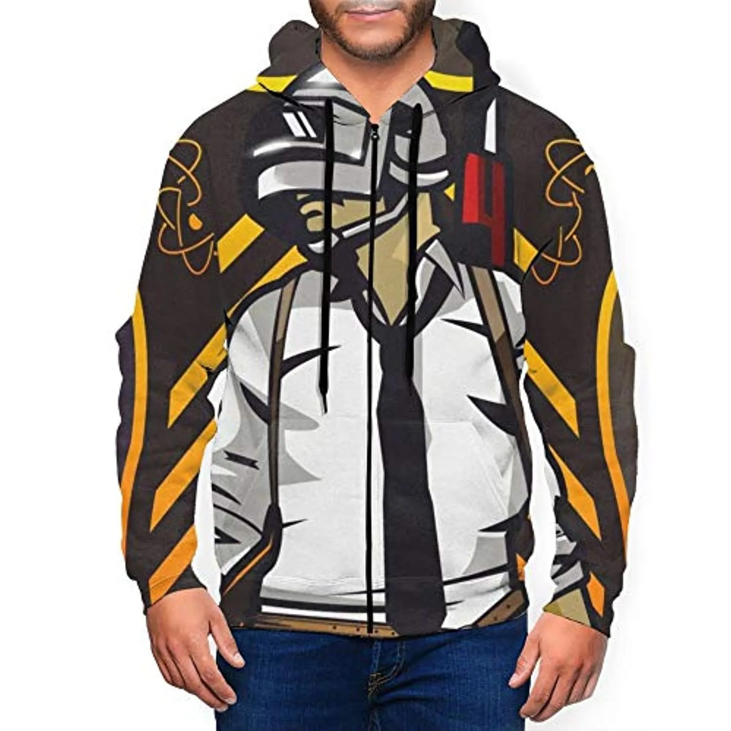PUBG Hoodies - 3D Print Game Playerunknown's Battlegrounds Cartoon Character Pullover with Pockets Colorful