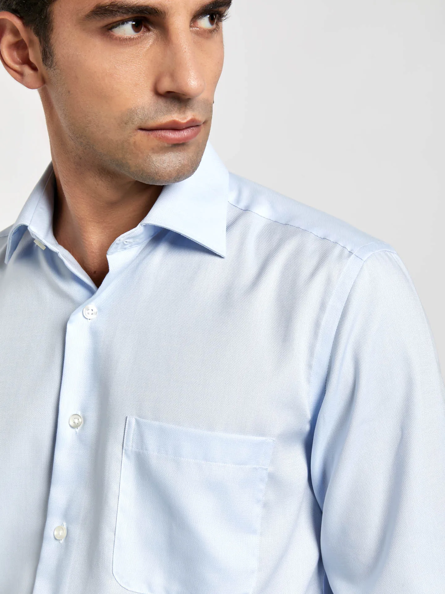 Regular fit k-easy non-iron royal oxford formal shirt