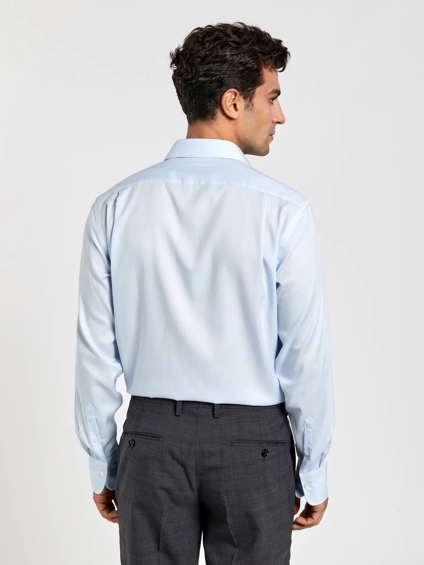 Regular fit k-easy non-iron royal oxford formal shirt