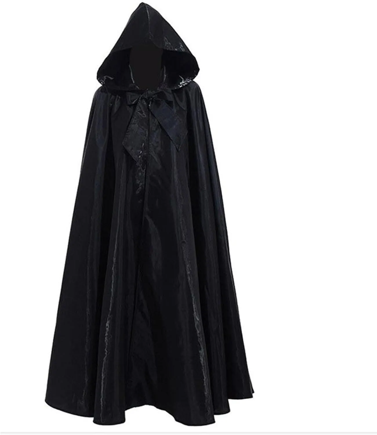 TIMIFIS Women's Halloween Costumes 2024 Renaissance Medieval Gothic Cloak Plus Size Vampire Cosplay Cloak with Hood