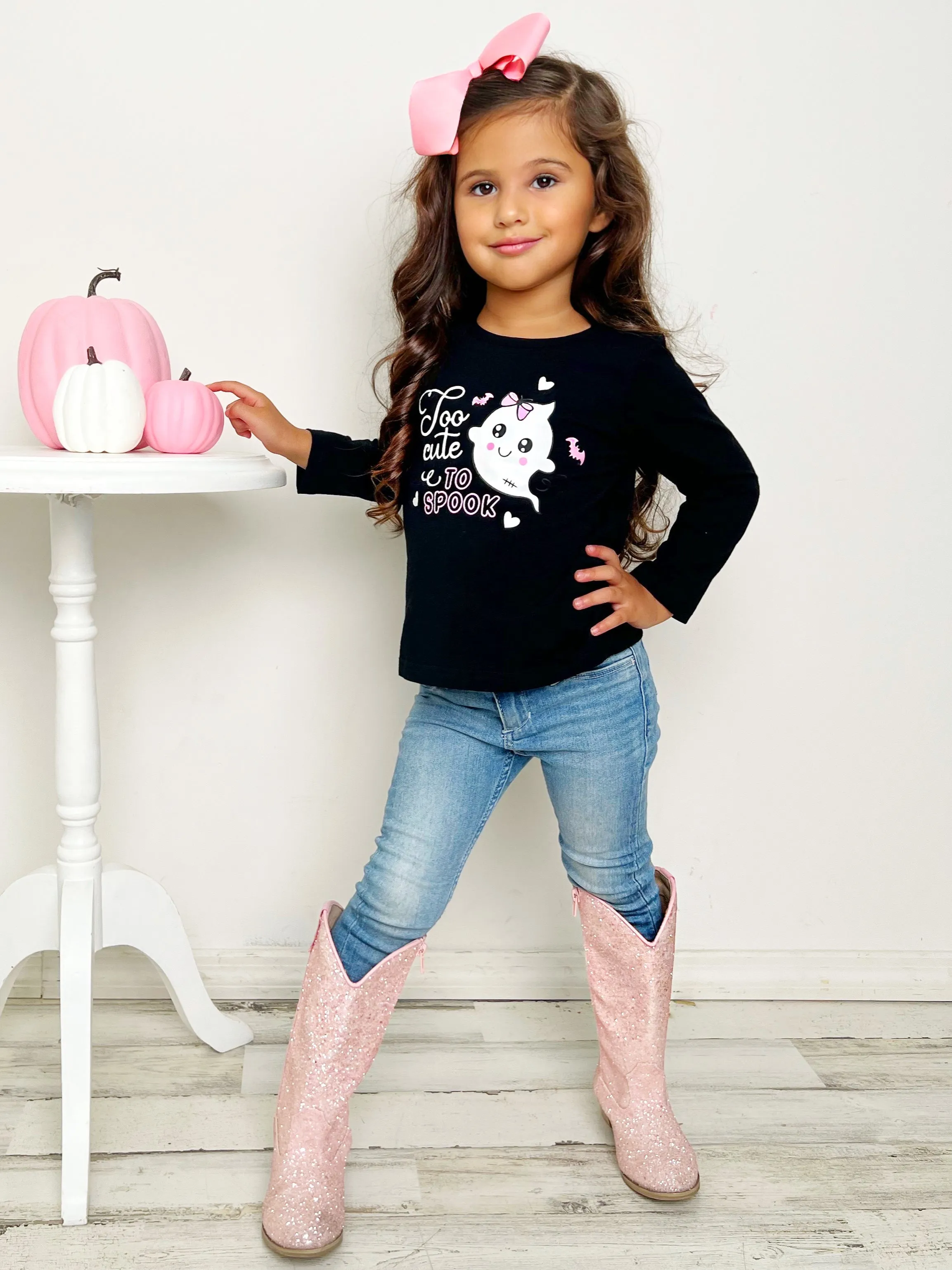 Too Cute To Spook Long Sleeve Top