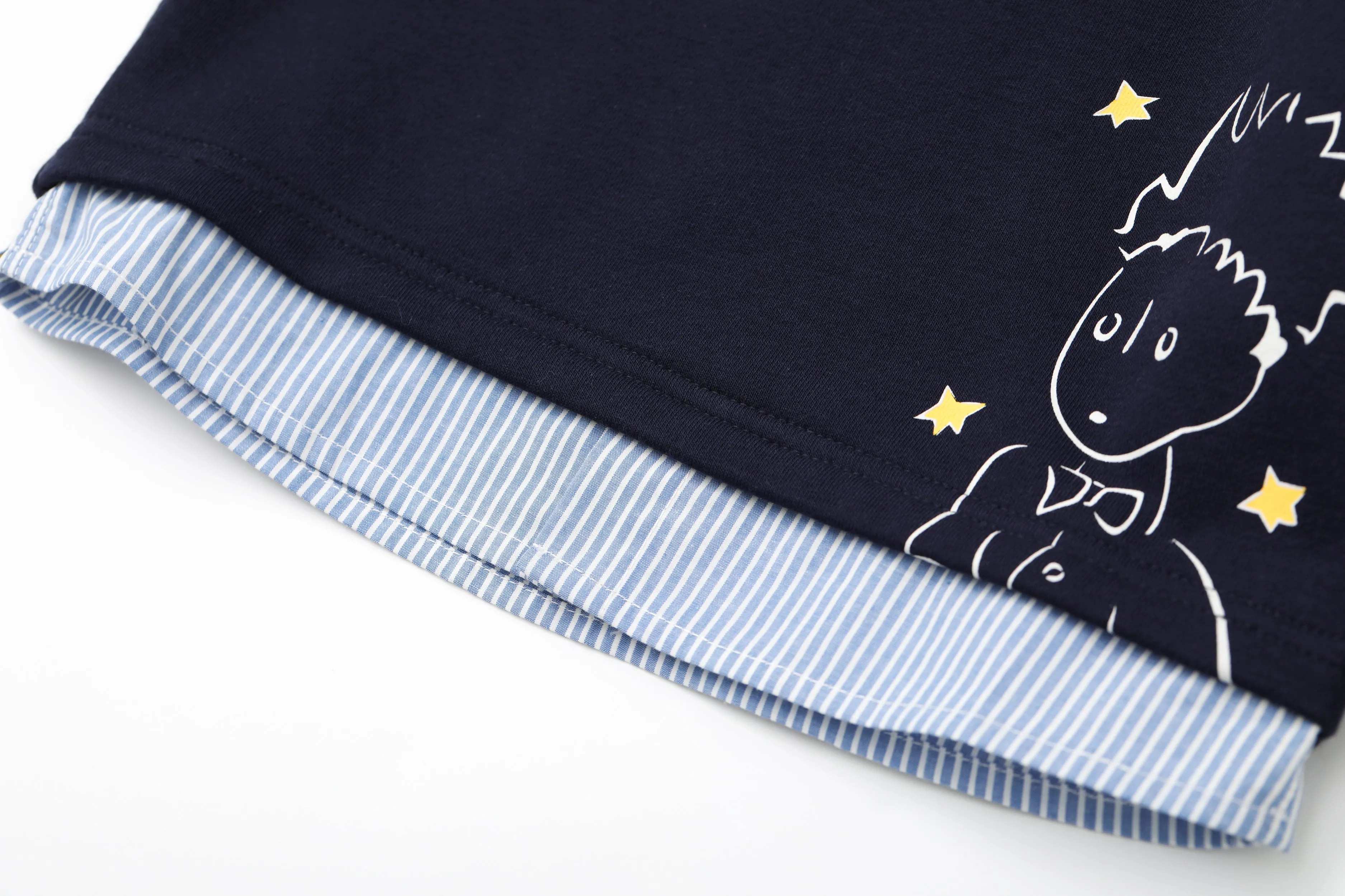 Vauva x Le Petit Prince - Boys Cotton Long Sleeve Polo