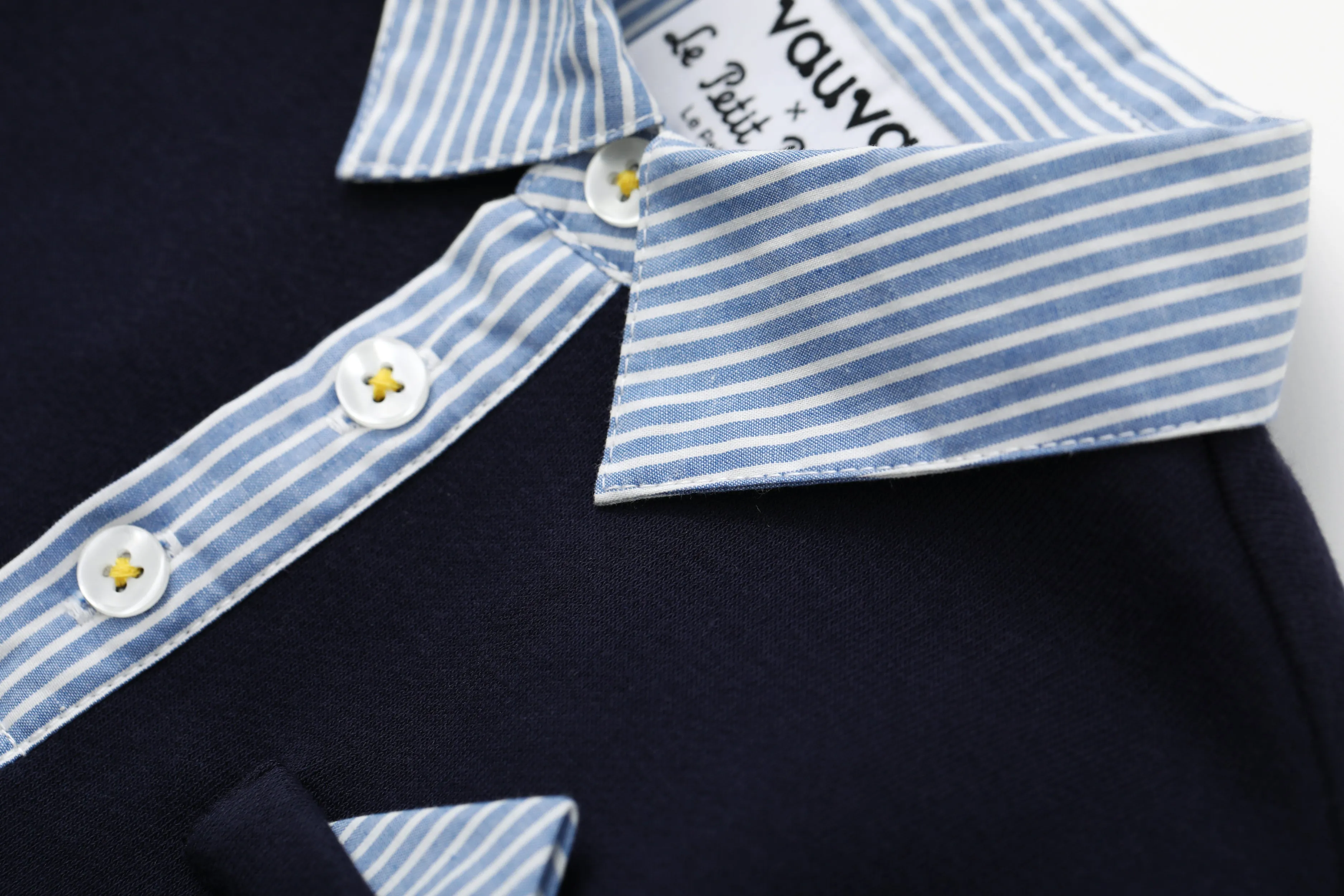 Vauva x Le Petit Prince - Boys Cotton Long Sleeve Polo