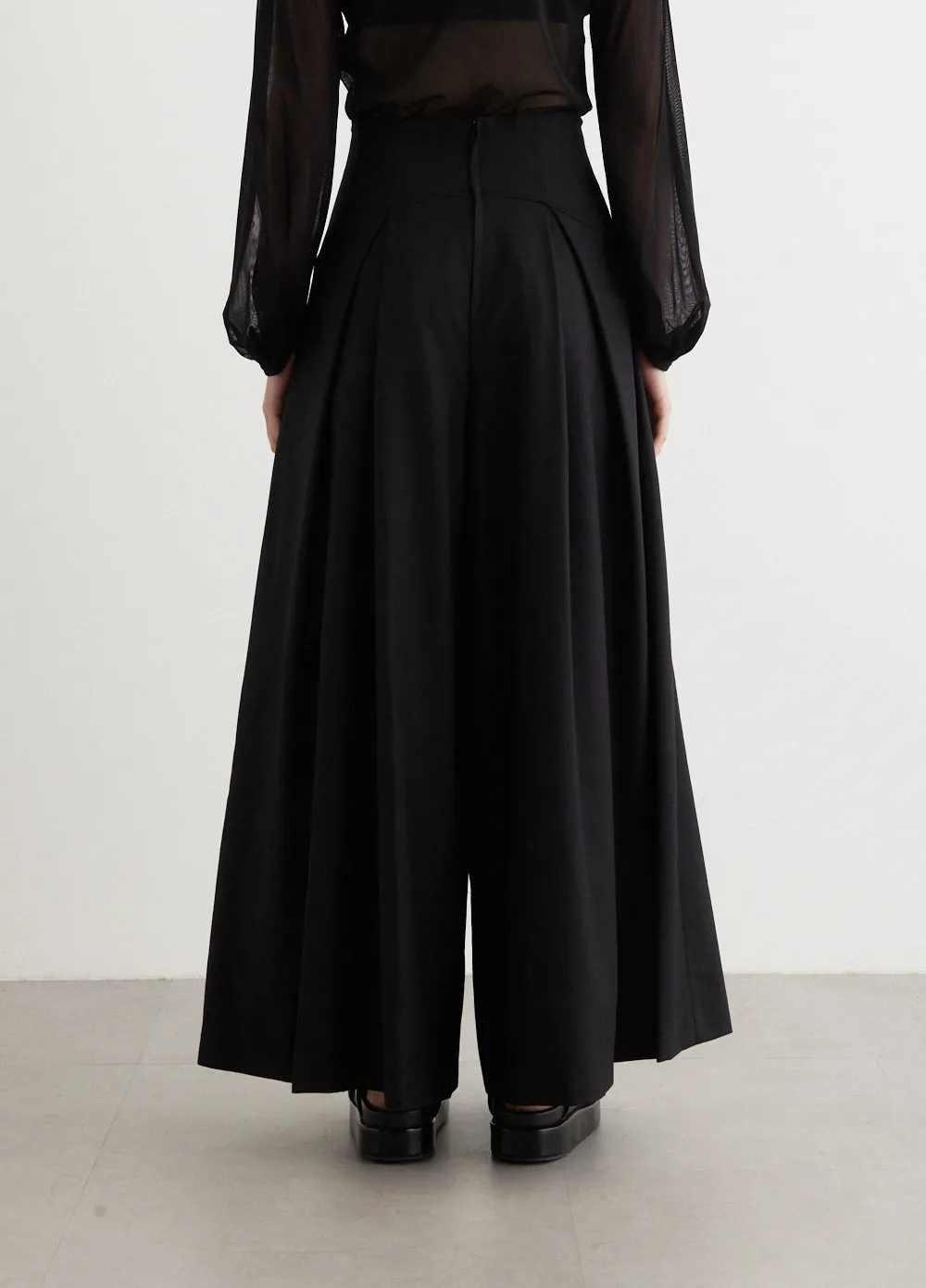 Wide Pleated Pants