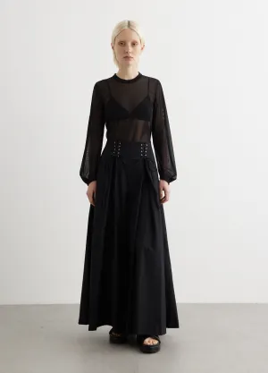 Wide Pleated Pants