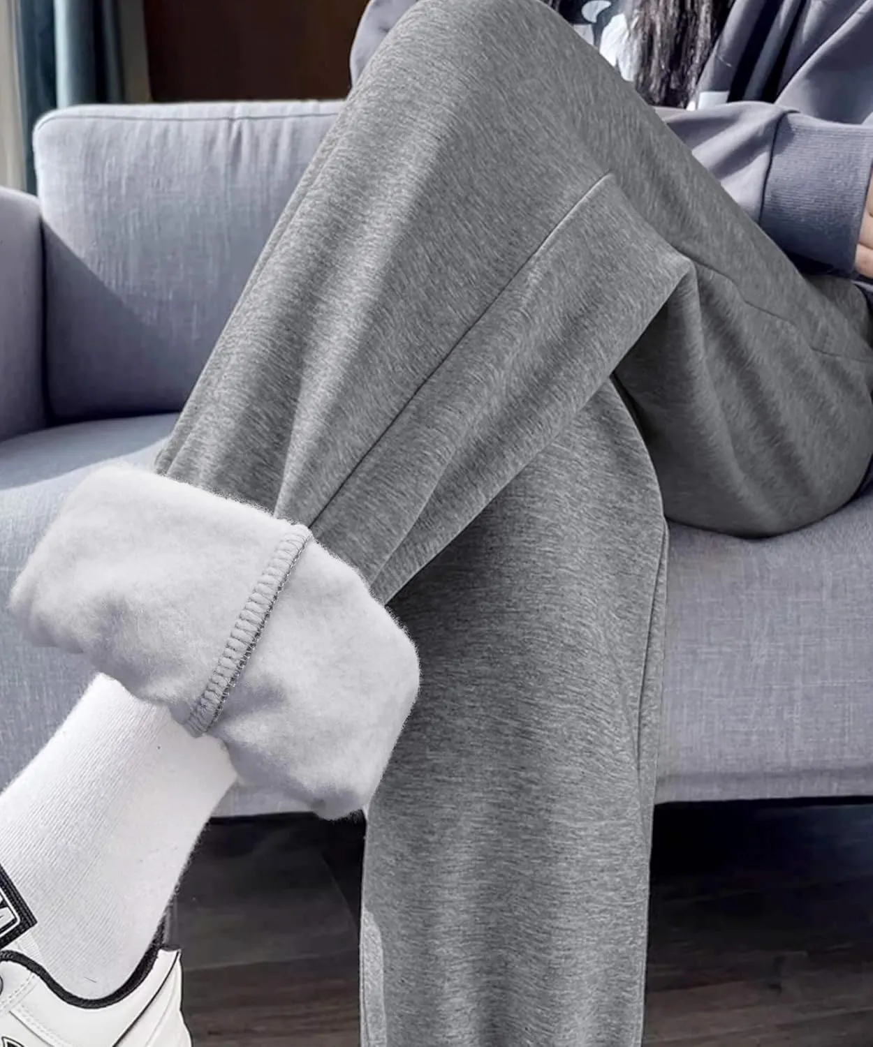 YLDUJ AMUM Women's Sweatpants Casual Drawstring Sweat Pants Workout Athletic Joggers with Pockets