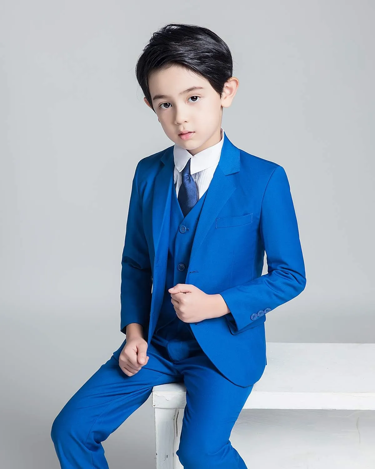YuanLu Boys Suit for Kids Ring Bearer Outfit Suit Set Dress Clothes for Boy Wedding Suits Set