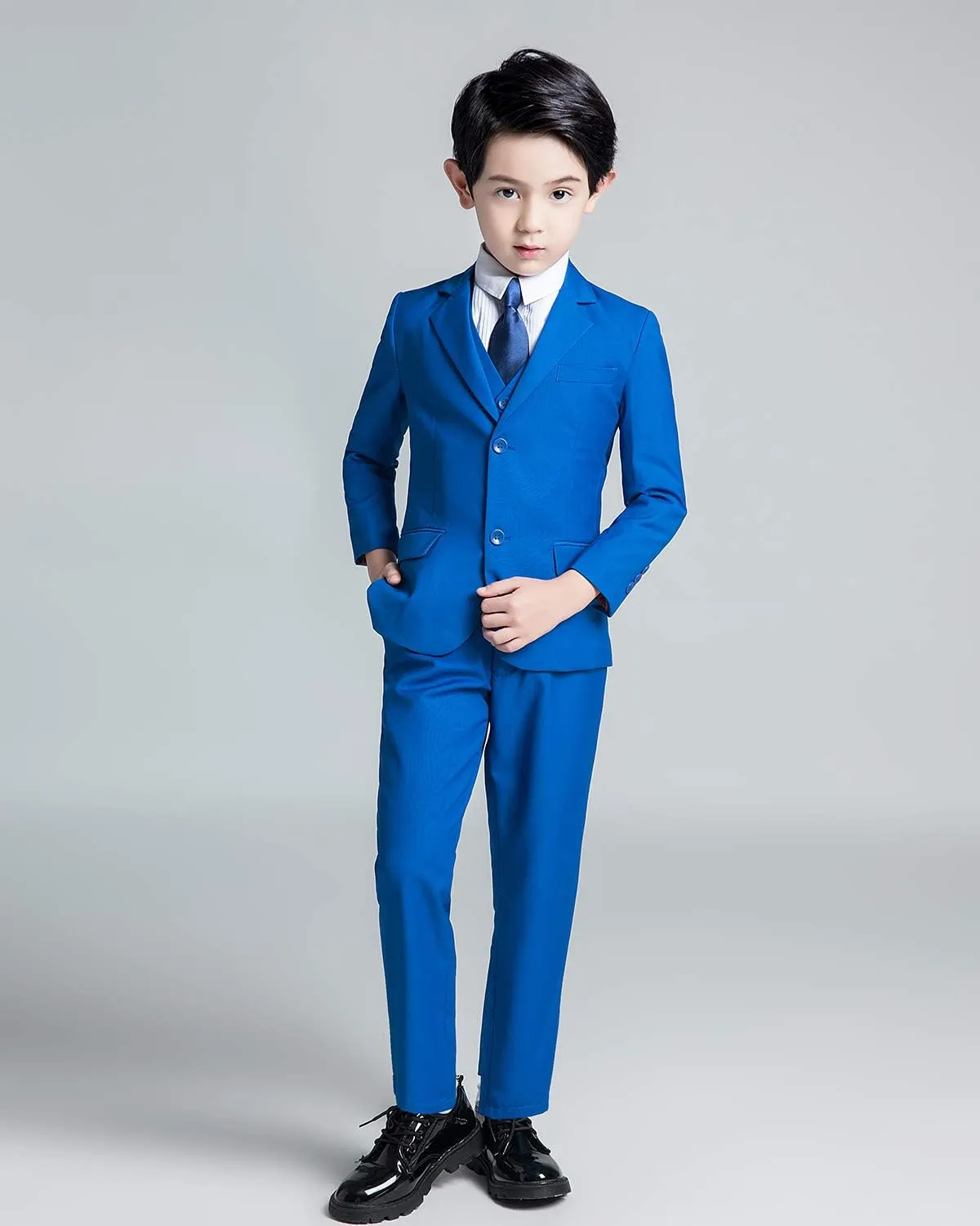 YuanLu Boys Suit for Kids Ring Bearer Outfit Suit Set Dress Clothes for Boy Wedding Suits Set