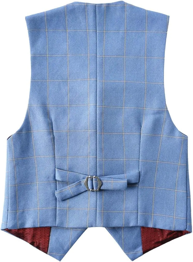 YuanLu Kids Suits for Boys Formal Vest and Pants Dress Suit for Kids Ring Bearer Outfit Suits Set
