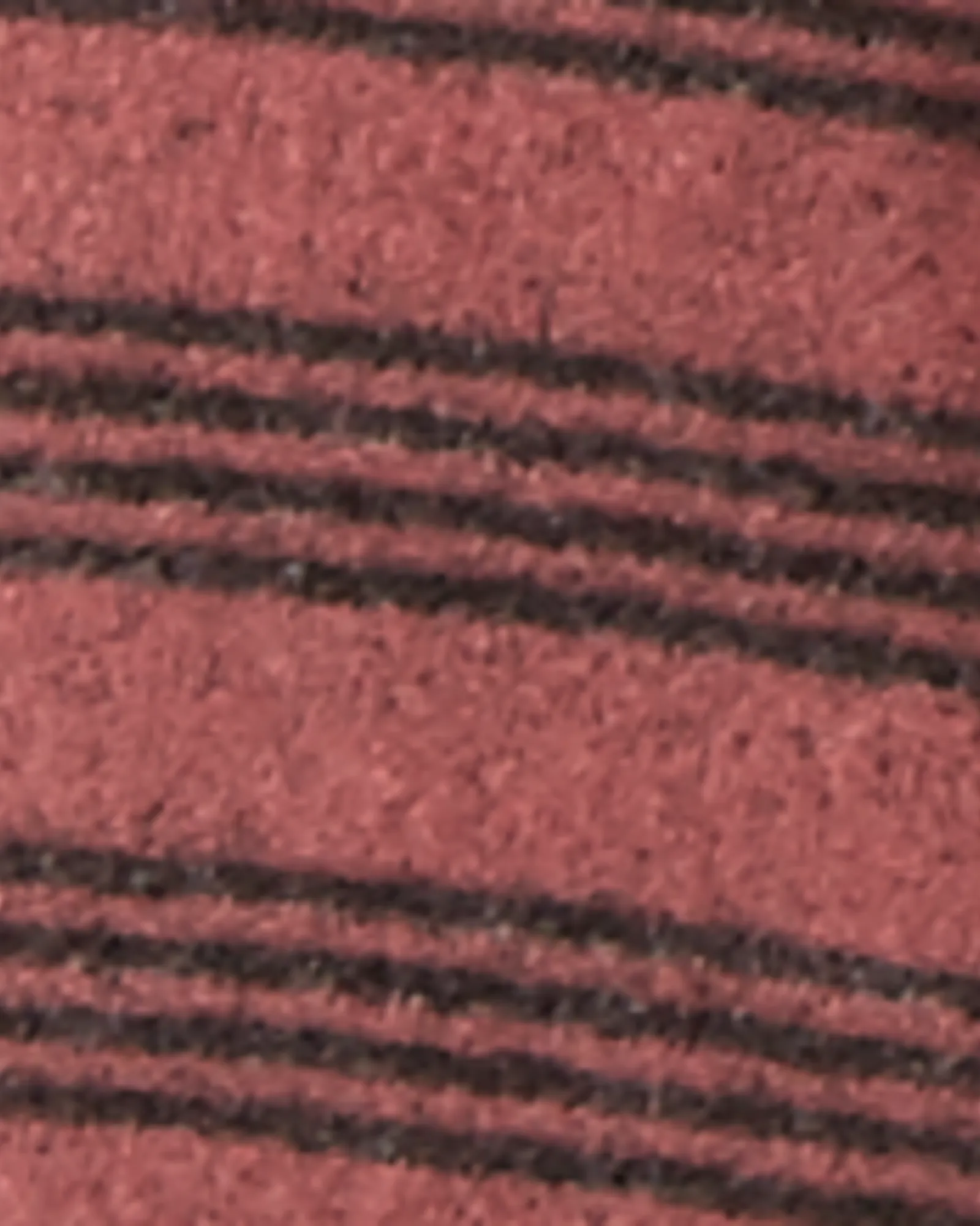 Zaria Striped Waterfall Cardigan | Burgundy / Brown